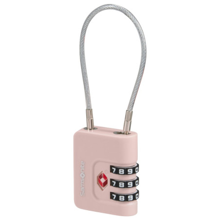 Samsonite TA Révolution Cadenas A Code TSA Rose côté