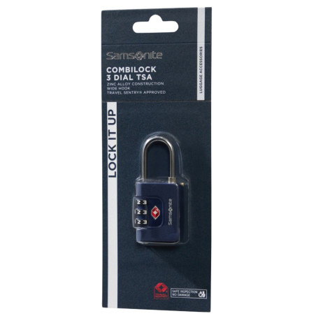 Samsonite TA Revolution TSA Luggage Lock Midnight Blue