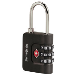 Samsonite TA Revolution TSA Luggage Lock with Code - Black