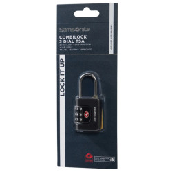 Samsonite TA Revolution TSA Luggage Lock with Code - Black