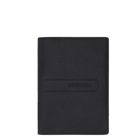 Samsonite TA Revolution Passport Holder in Grained Leather Black