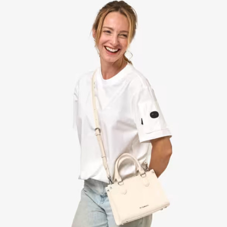 Chabrand Small Anna Handbag 12724 By-Chabrand Ecru