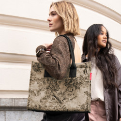 Reisenthel Daily Shopper Business Shopping Bag with Jacquard Brown ...