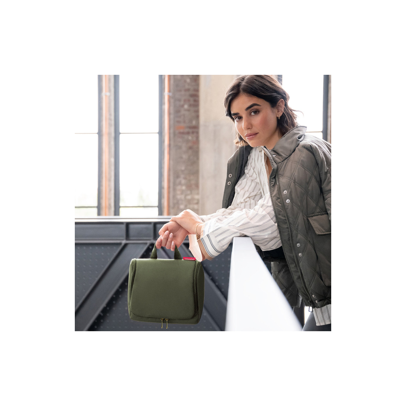 Reisenthel Toiletbag XL Forest Gold