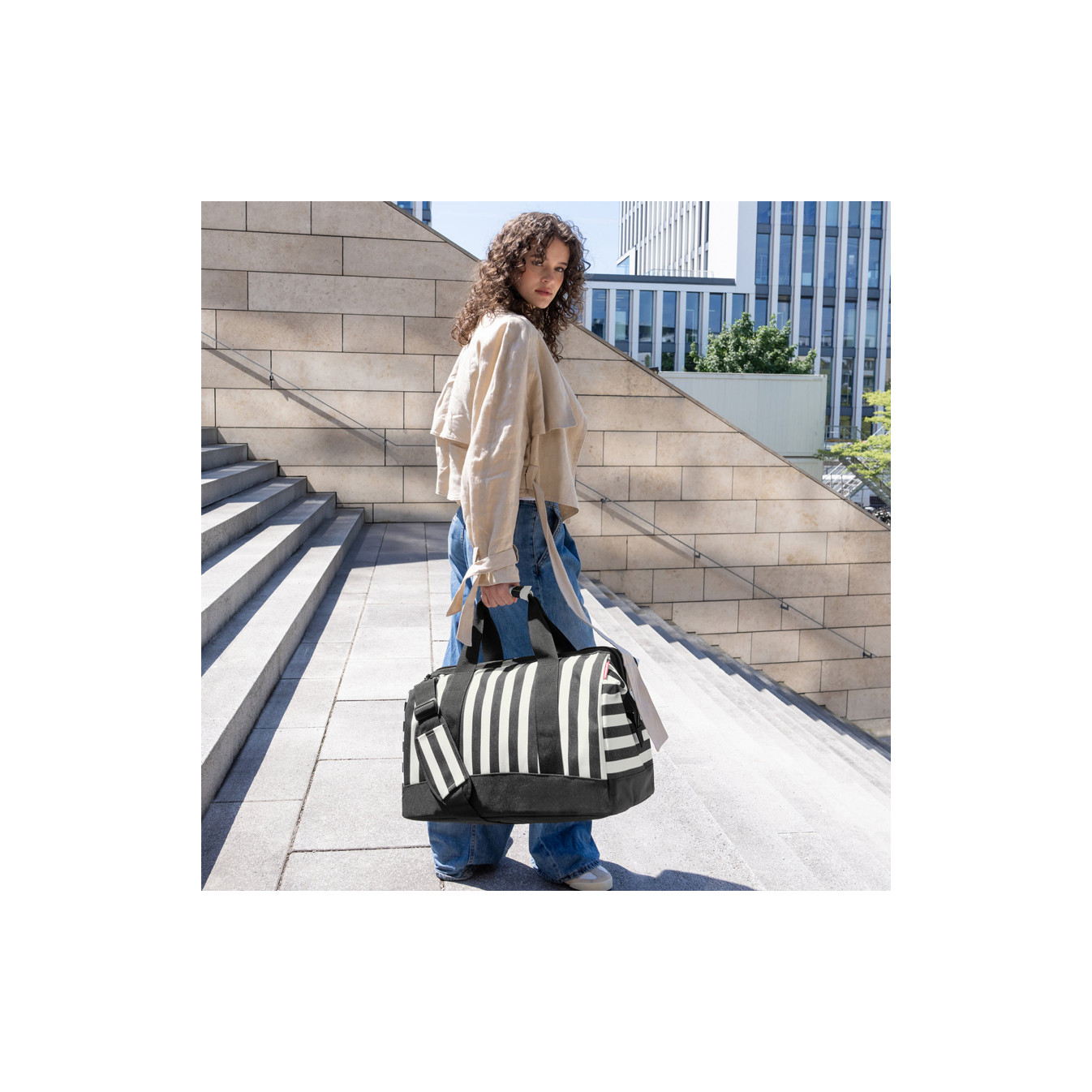 Reisenthel Allrounder Travel Bag L Summerstripes