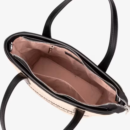 Chabrand Emilie Straw Handbag 11804 Rose