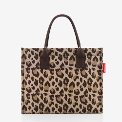 Reisenthel Daily Large Business Bag with Leopard Strap