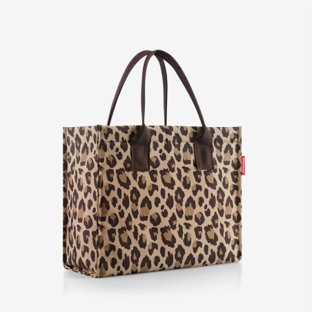 Reisenthel Daily Large Business Bag with Leopard Strap