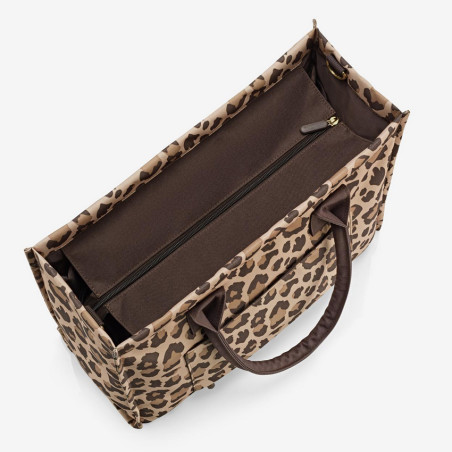 Reisenthel Daily Large Business Bag with Leopard Strap