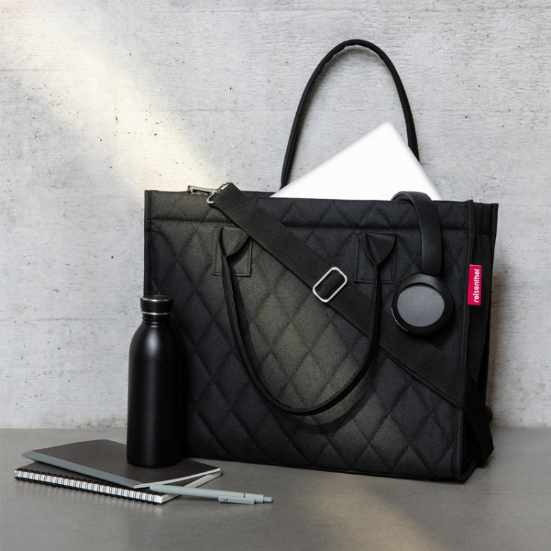 Reisenthel Daily Large Business Bag with Shoulder Strap Black