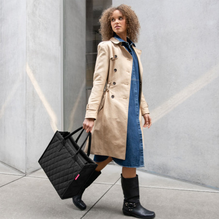 Reisenthel Daily Large Business Bag with Shoulder Strap Black