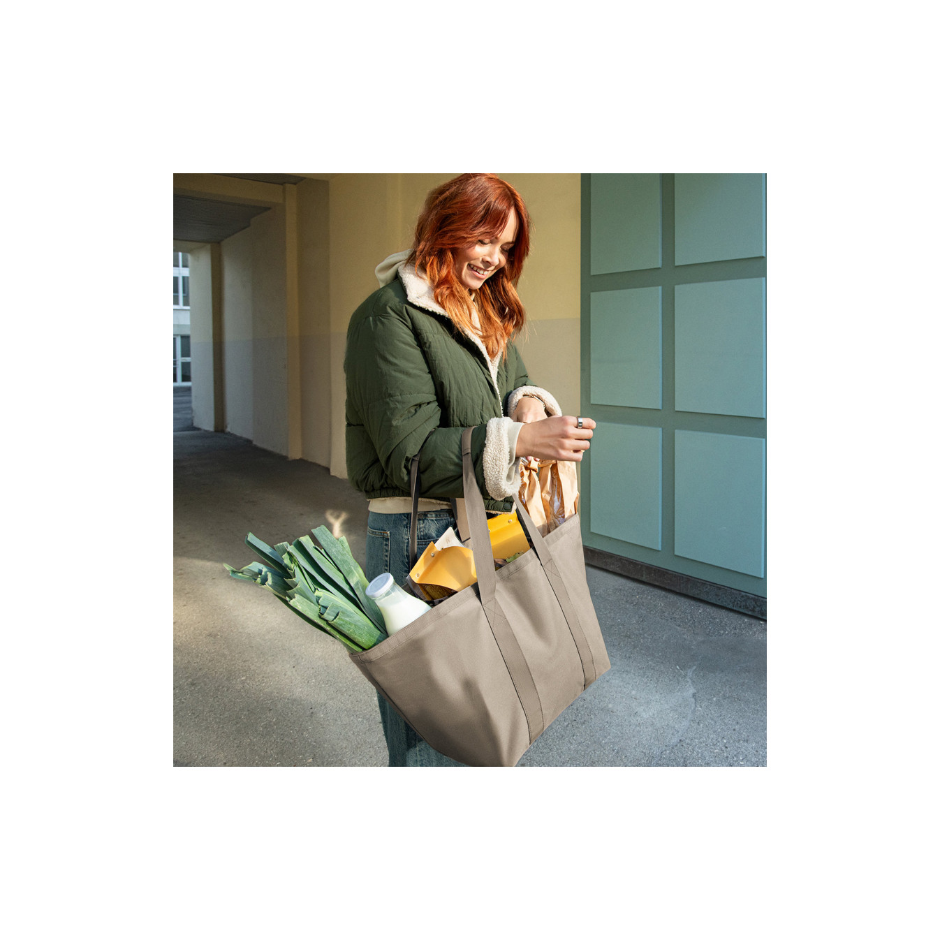 Reisenthel Marketshopper Washable Shopping Bag Taupe
