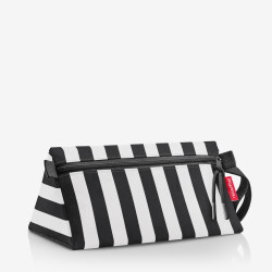 Reisenthel Maxi Case Trousse De Toilette Recyclée & Déperlante Summerstripes Black côté