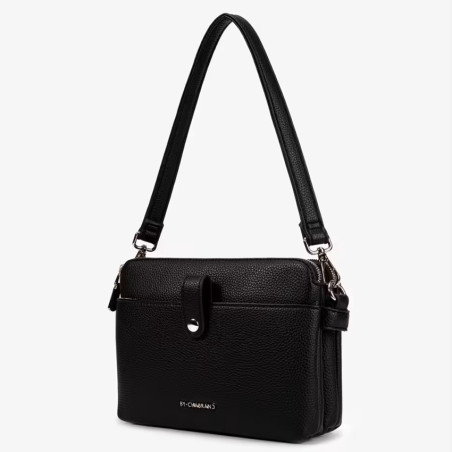 Chabrand Trolley Bag and Louise Pouch 12005 Black