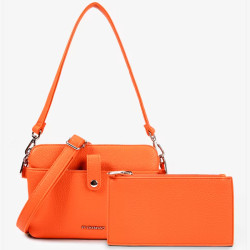 Chabrand Trolley Bag and Louise Pouch 12005 Orange