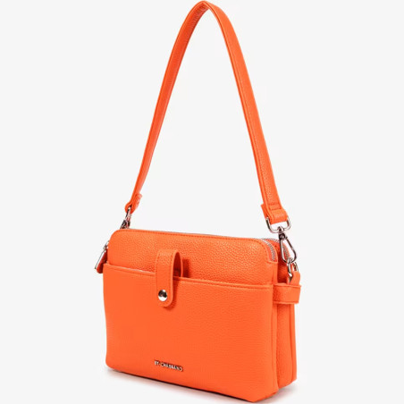 Chabrand Trolley Bag and Louise Pouch 12005 Orange