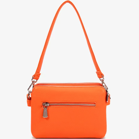Chabrand Trolley Bag and Louise Pouch 12005 Orange
