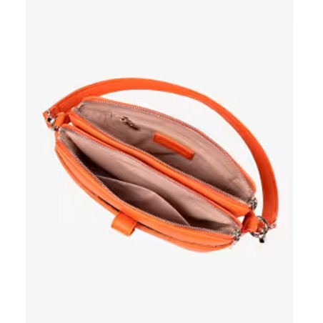 Chabrand Trolley Bag and Louise Pouch 12005 Orange