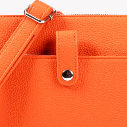 Chabrand Trolley Bag and Louise Pouch 12005 Orange