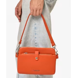 Chabrand Trolley Bag and Louise Pouch 12005 Orange