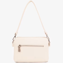 Chabrand Trolley Bag and Louise Pouch 12005 Ecru