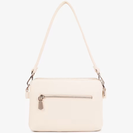 Chabrand Trolley Bag and Louise Pouch 12005 Ecru