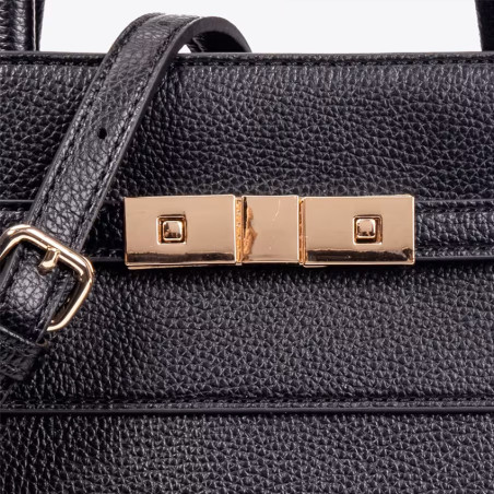 Chabrand Louise Black Handbag