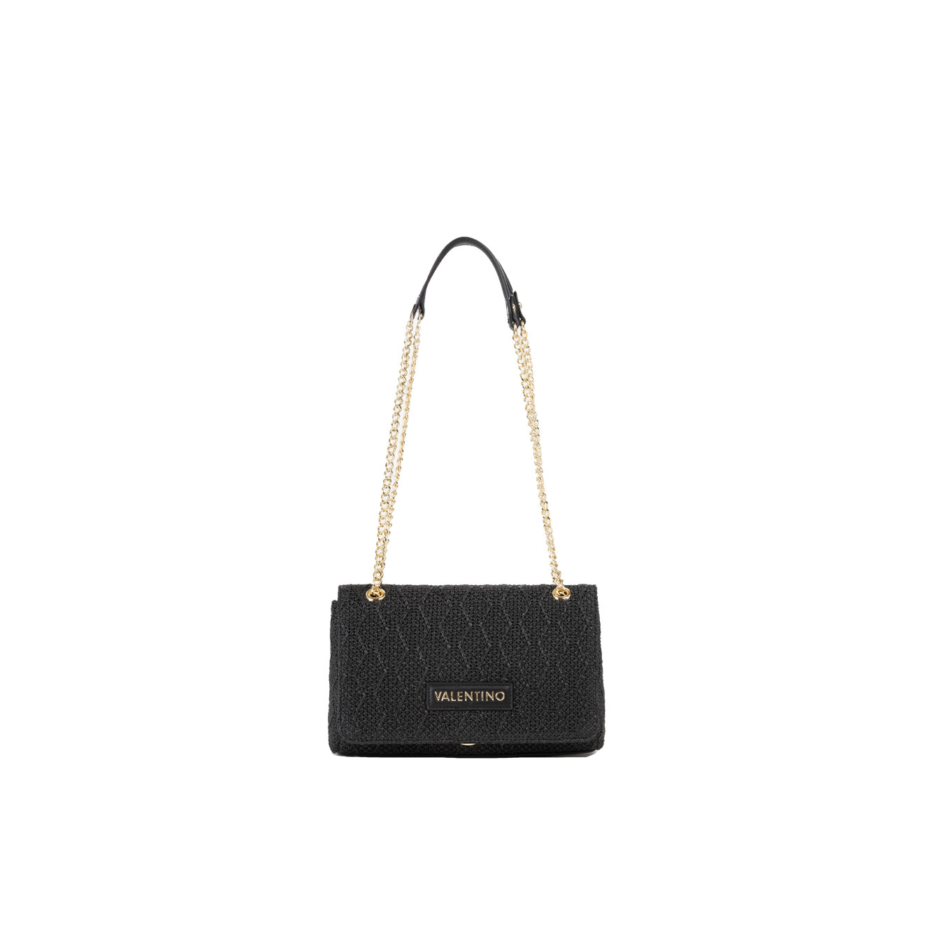 Valentino Ocarina Summer Shoulder Bag Nero