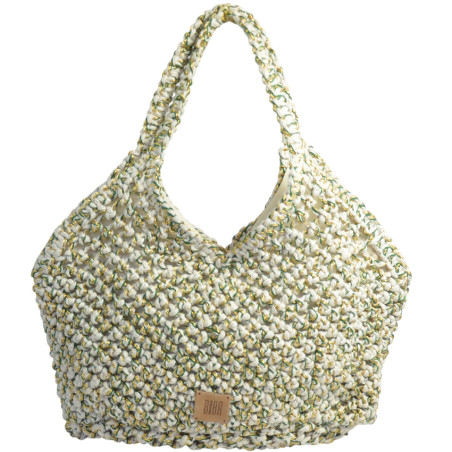 Biba Ari Tote Bag in Crochet ARI1B Sea Green