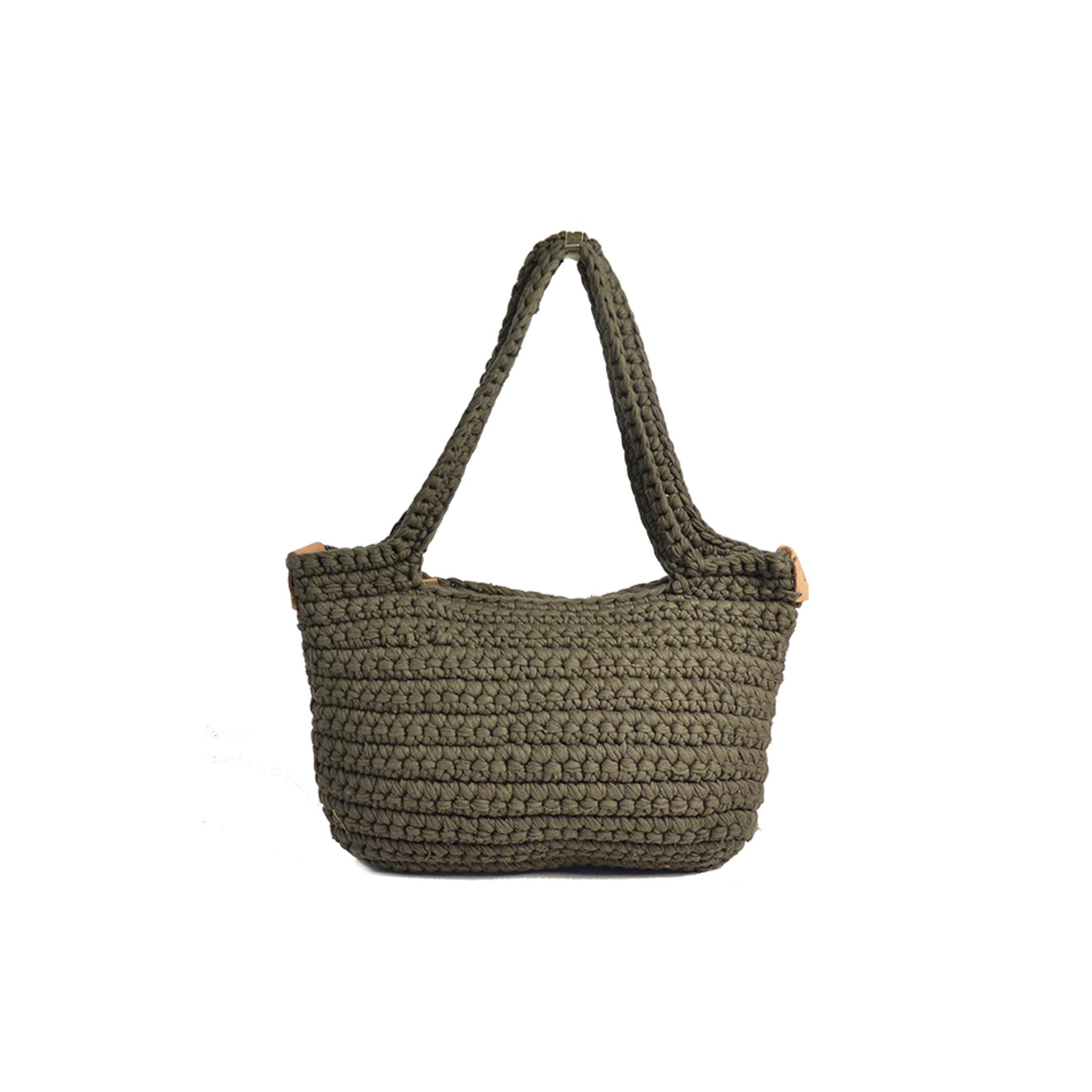 Biba Sabah Woven Cotton Bag SAB1B Anthracite