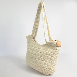 Biba Sabah Sac En Coton Tressé SAB1B Natural cote