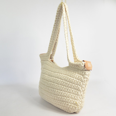 Biba Sabah Woven Cotton Bag SAB1B Natural
