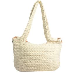 Biba Sabah Woven Cotton Bag SAB1B Natural