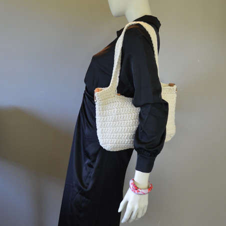Biba Sabah Woven Cotton Bag SAB1B Natural