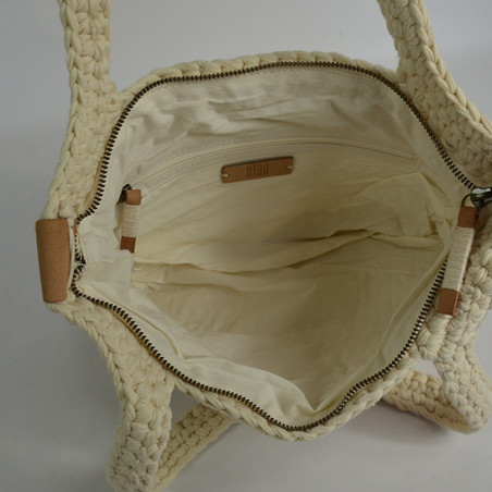 Biba Sabah Woven Cotton Bag SAB1B Natural