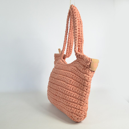 Biba Sabah Woven Cotton Bag SAB1B Rosa Palo