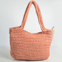 Biba Sabah Woven Cotton Bag SAB1B Rosa Palo