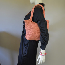 Biba Sabah Woven Cotton Bag SAB1B Rosa Palo