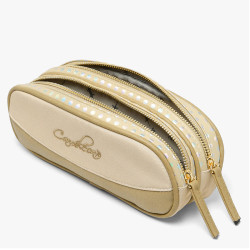 Chameleon Double Vintage Fantasy Shinny Dots Pencil Case