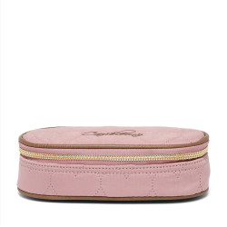 Oval Chameleon Pencil Case Vintage Fantasy Cozy Heart