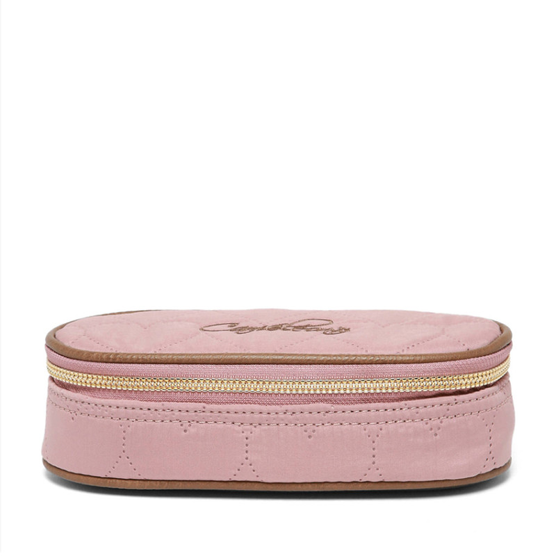 Oval Chameleon Pencil Case Vintage Fantasy Cozy Heart