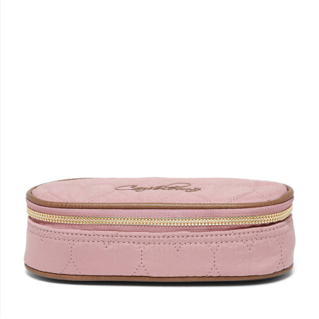 Oval Chameleon Pencil Case Vintage Fantasy Cozy Heart
