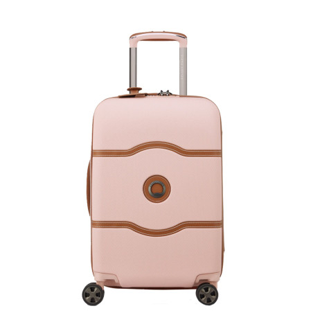 Delsey Chatelet Air 2.0 Carry-On Suitcase 4 Double Wheels 55 cm Pink