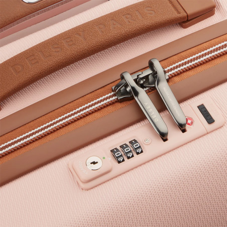 Delsey Chatelet Air 2.0 Carry-On Suitcase 4 Double Wheels 55 cm Pink