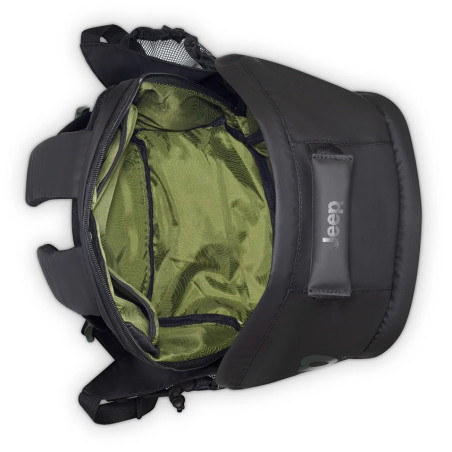 Delsey Jeep Carry-On Backpack Compatible with Trolley Black