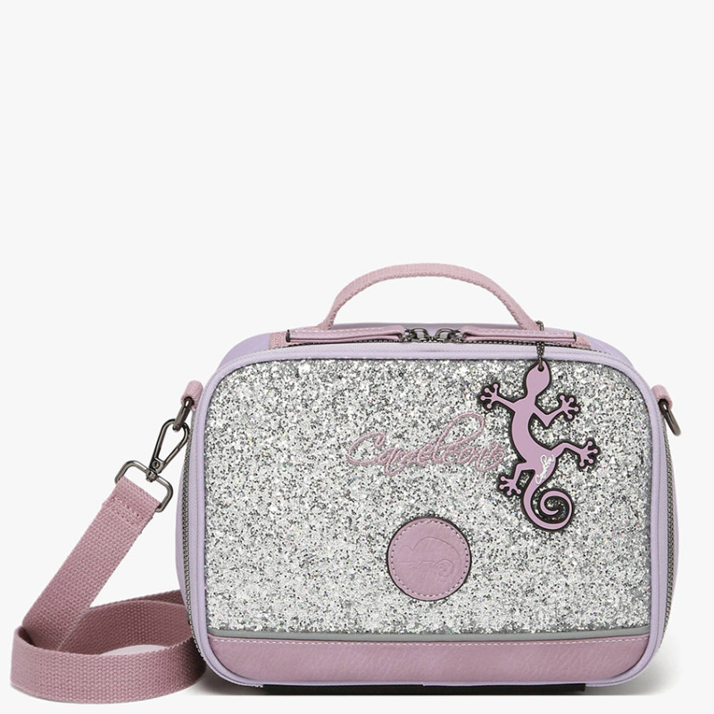 Caméléon Vintage Fantasy Sac Isotherme A Gouter Glossy Lila