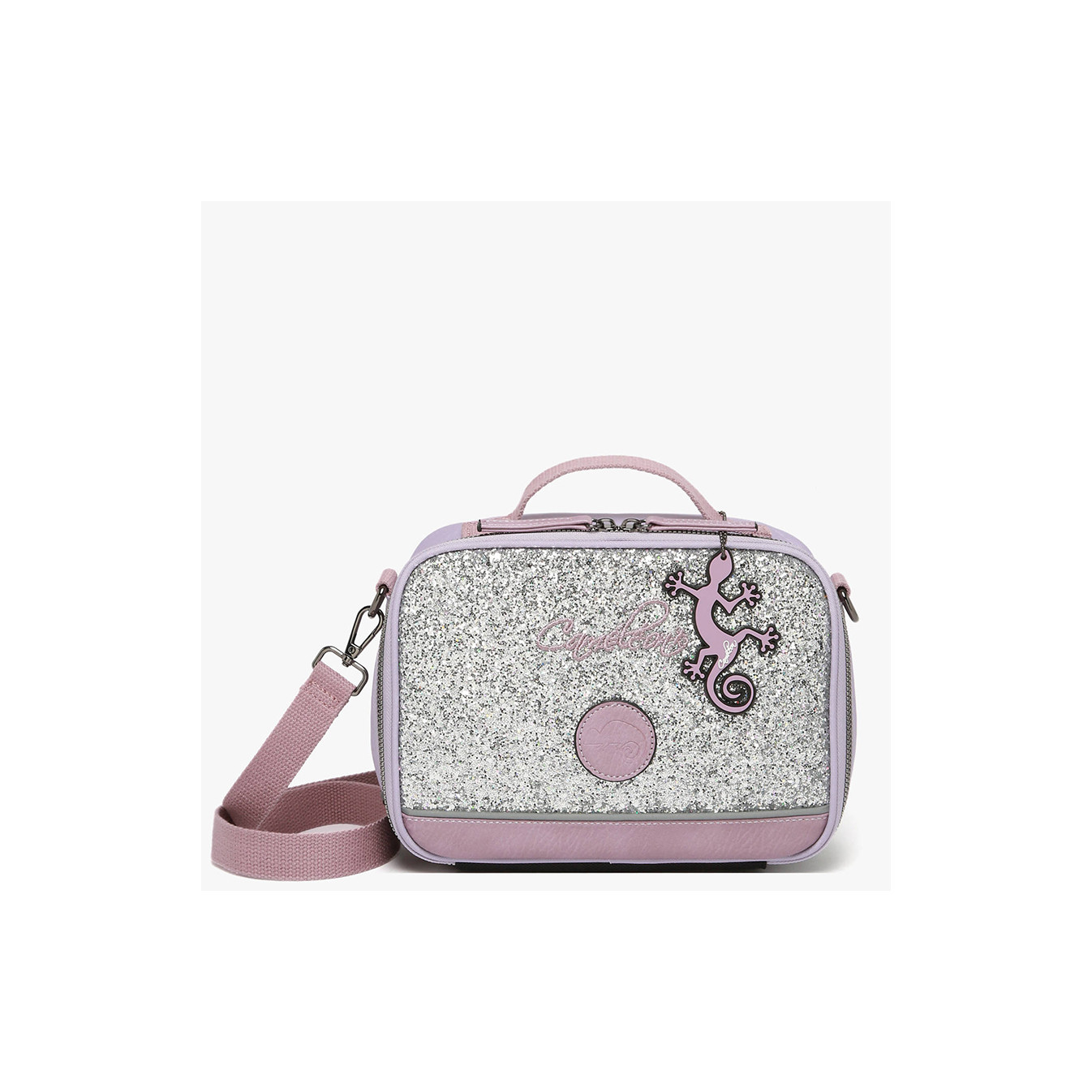Caméléon Vintage Fantasy Sac Isotherme A Gouter Glossy Lila