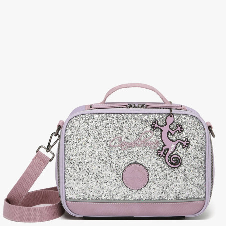 Caméléon Vintage Fantasy Sac Isotherme A Gouter Glossy Lila