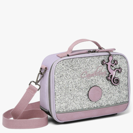Chameleon Vintage Fantasy Insulated Lunch Bag Glossy Lila