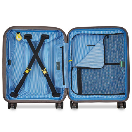 Delsey Lutece Carry-on Slim Expandable Suitcase 4 Wheels 55 CM TSA ...